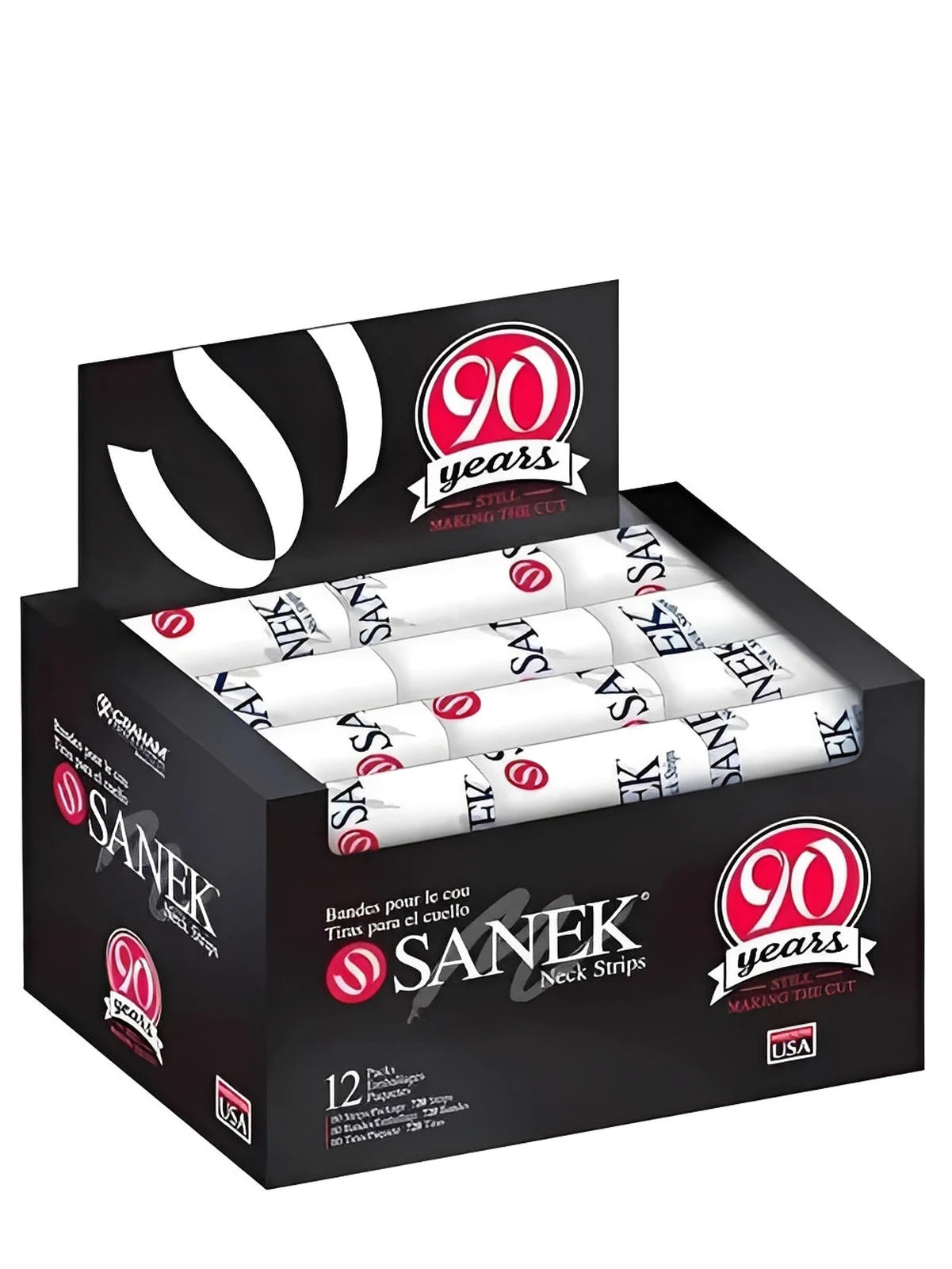 Graham Beauty Sanek Neck Strips Self-Dispensing Box (720 strips)